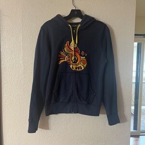 Lucky Brand Hoodie with embroidered bird